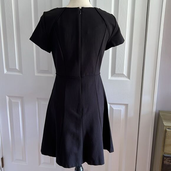 J. Crew Classic Pointe Knit  Black Mini Dress - Picture 7 of 12